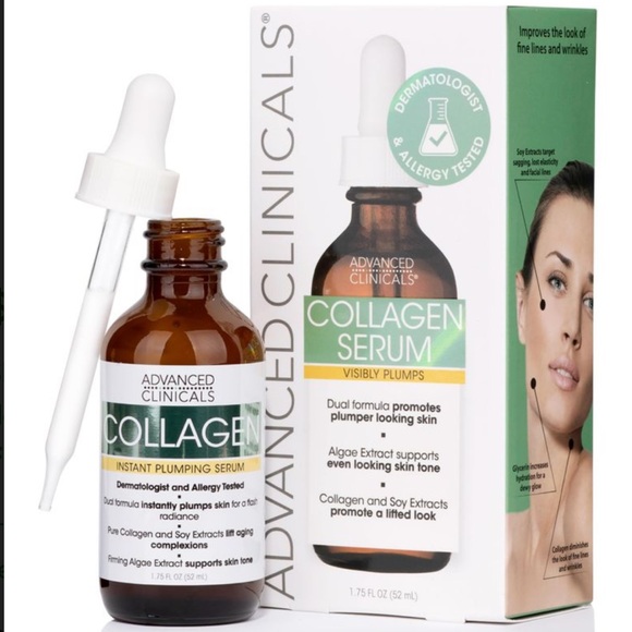 Advanced Clinicals Collagen Face Serum For Skin Tightening